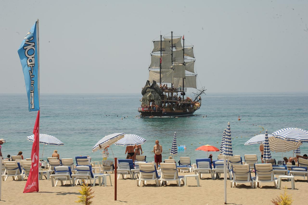 Akman Beach Apart Otel Alanya Exteriér fotografie