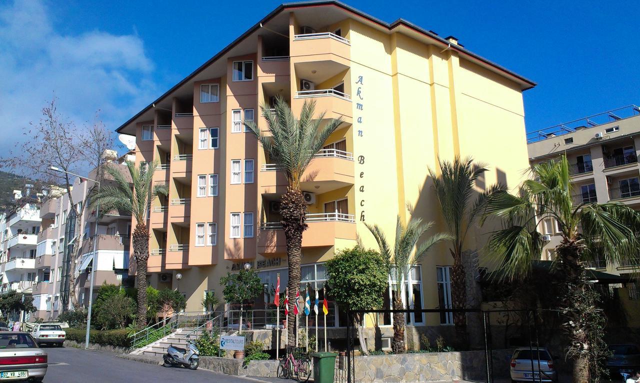 Akman Beach Apart Otel Alanya Exteriér fotografie