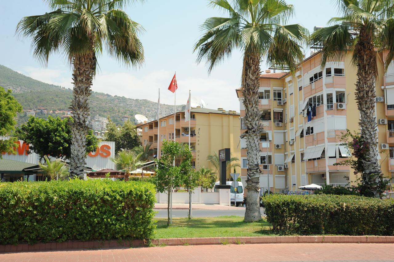 Akman Beach Apart Otel Alanya Exteriér fotografie